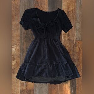 One Clothing Los Angelas Mini Dress with Ruffle Details